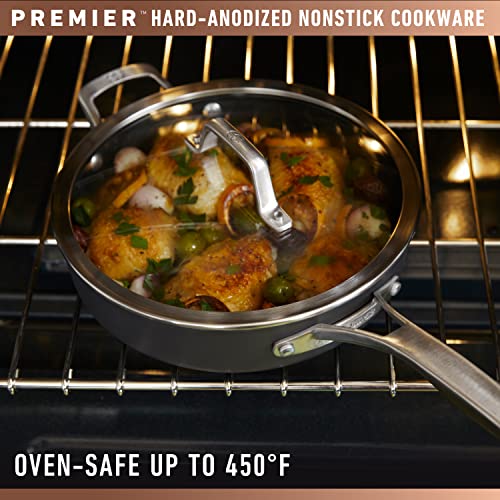 Premier Hard Anodized Nonstick Cookware 11 (11-Piece / New Cookware Set w/ MineralShield™)