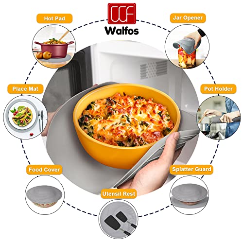 12 Inch Silicone Microwave Mat & Pot Holders