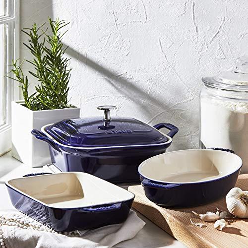 Ceramic 4 pc Baking Pans Set