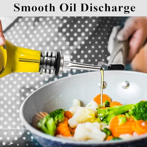 4 Pack Oil Pourerswith Flip Top (Pourers - Flip Top-Zidong)