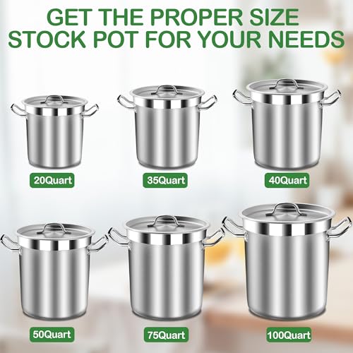 Extra Large Stock Pot 100 Quart (100 Quarts)