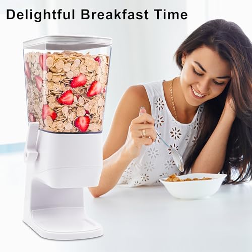 Cereal Dispenser Countertop (White / Small)