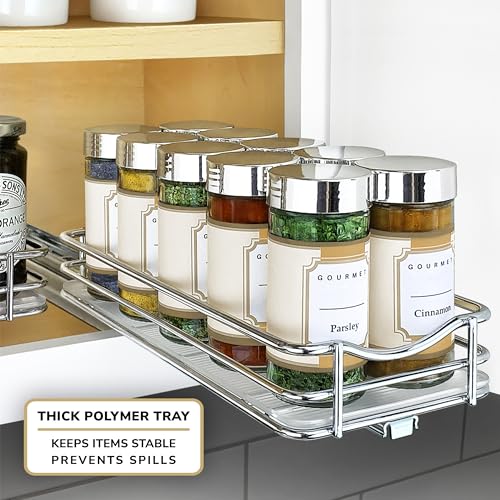 Pull Out Spice Organization for Cabinets