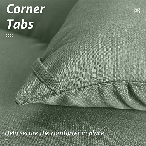 All Season King Size Bed Comforter (Sage Green / King（90*102）)