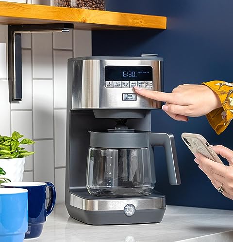 Drip Coffee Maker With Timer (Glass Carafe)