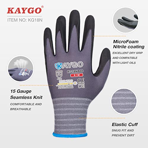 Safety Work Gloves (3 Count)