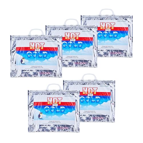 Hot and Cold Insulated Bags for Food Delivery (Small (Meal Size))