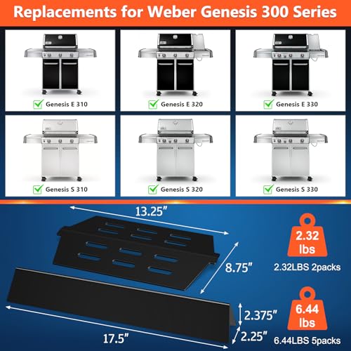 Grill Parts for Weber Genesis 300 Series (B2 7621+7622)