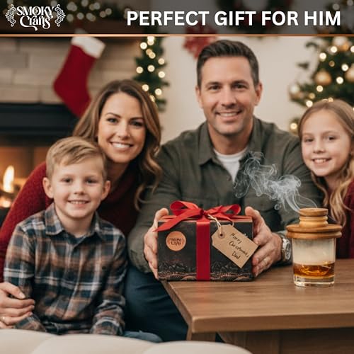 Whiskey Smoker Kit with Smoke Gun (Chimney Kit)