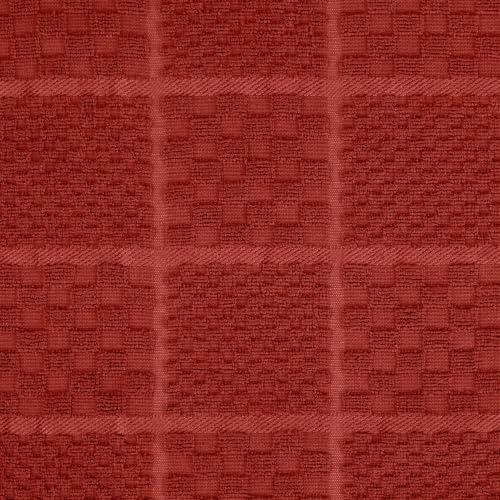Quilted Cotton Oven Mitt (Scorched Orange)