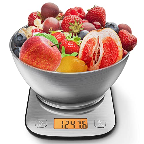 Food Kitchen Scale Digital Weight Grams and Oz 11lb