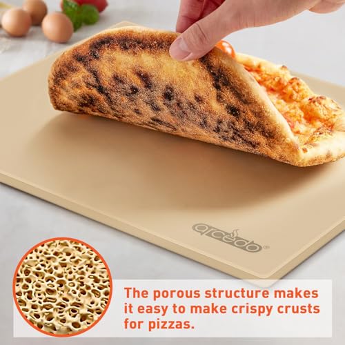 Pizza Stone for Grill 20 x 13.5 Inch