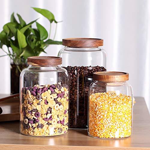 Thicken Glass Storage Jar (2 Count)