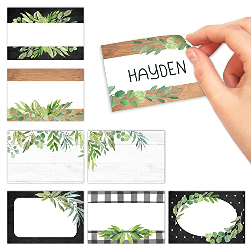 Self Adhesive Name Tags Sticker (Farmhouse Classic)