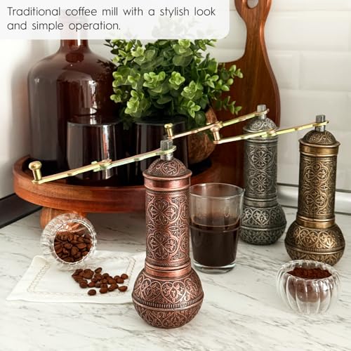 Decorative Manual Coffee Grinder (Copper)