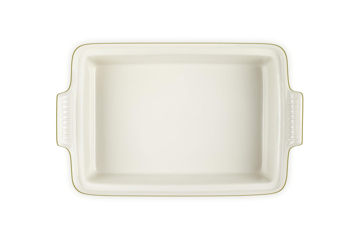 Stoneware Heritage Rectangular Covered Casserole (Olive)