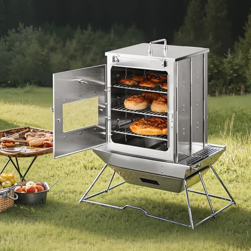 Foldable Camping Oven (30 Liters / Silver)