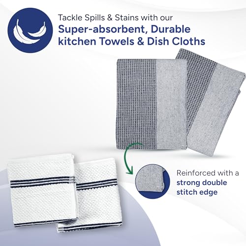 Mini Oven Mitts Set (09: Oven Mitts - Indigo / Oven Mitt Set - 8 Pack)