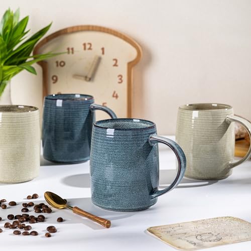 Large Coffee Mugs Set of 4 (Multicolor / Set of 4 (18oz))