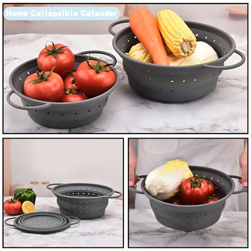 Collapsible Colander with Handle
