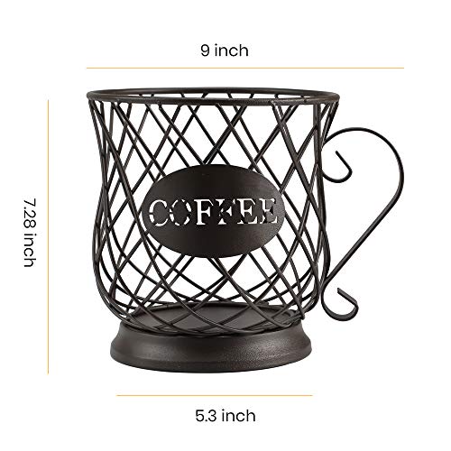 Coffee K Cup Holder (Matte Bronze / Medium for 35 kcups)