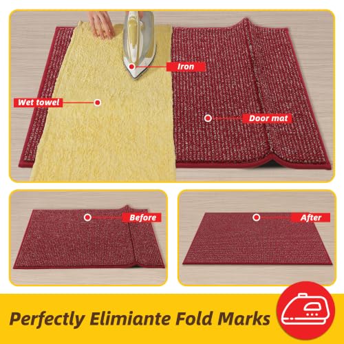 Dirt Trapper Door Mat 24" x 60" (Red / 24'' X 60'')