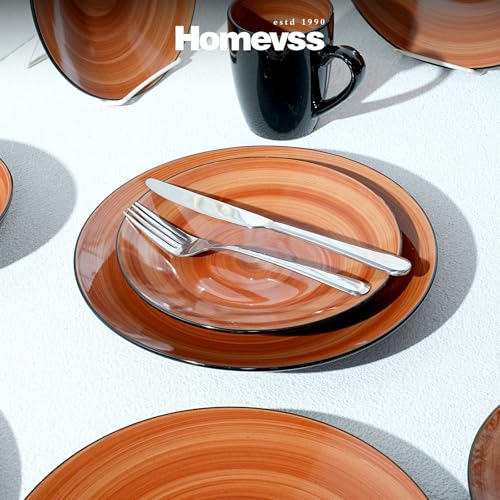HomeVss Stoneware Sonoma 16pc Dinnerware Set
