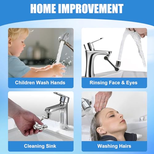 1080° Swivel Faucet Extender