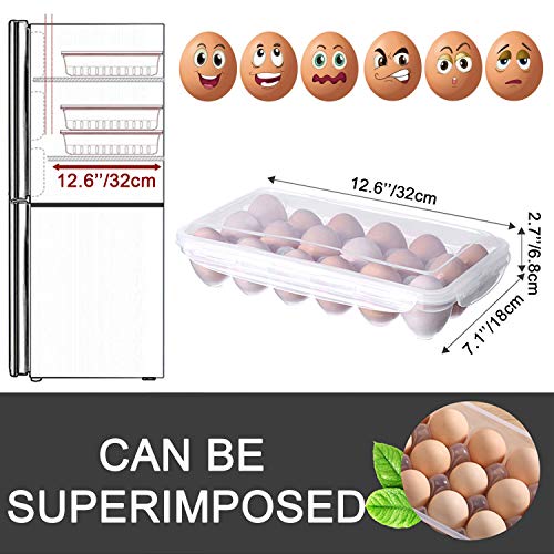XBY US 4 Pack Covered Egg Holders (4 Count)
