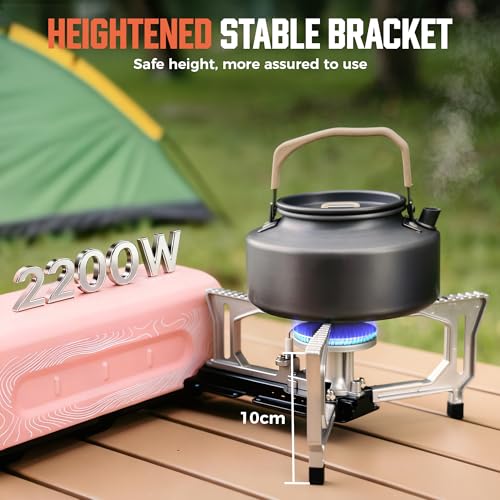 OUTDOORS Butane Camping Stove (Pink)