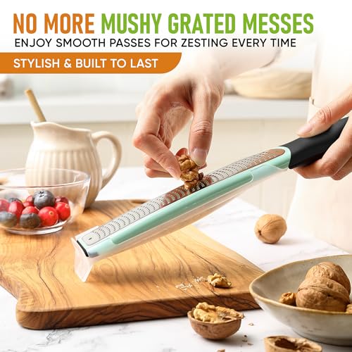 Stainless Steel Lemon Zester (Mint)