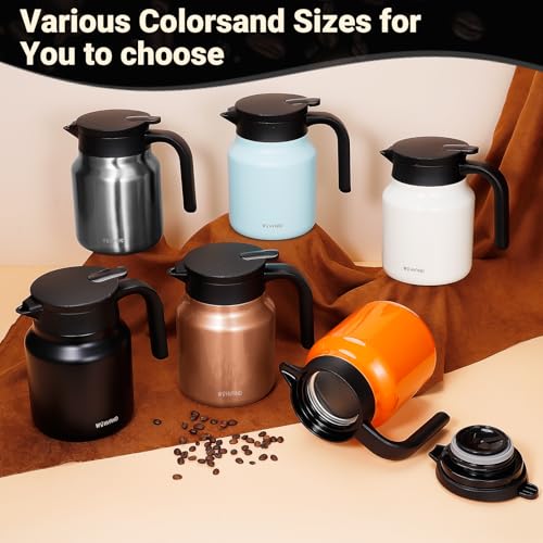 Insulated Coffee Carafe (Cream / 34 Ounces)