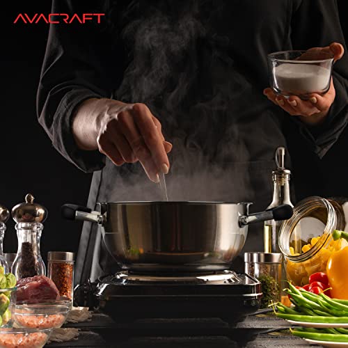 18 10 Stainless Steel Everyday Pan (0.5 Quarts)