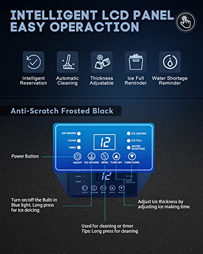 Upgraded Commercial Ice Maker