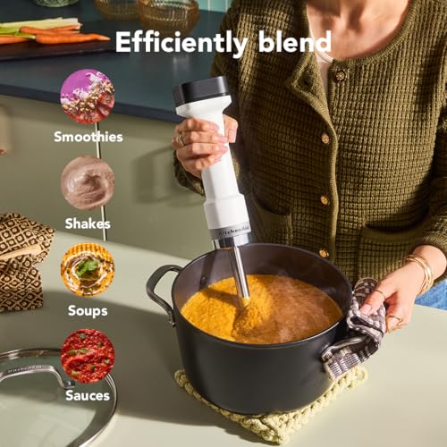 Go Cordless Hand Blender w (Porcelain White)