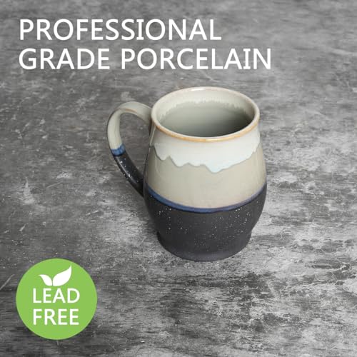 Extra Large Ceramic Coffee Mug (Gray)