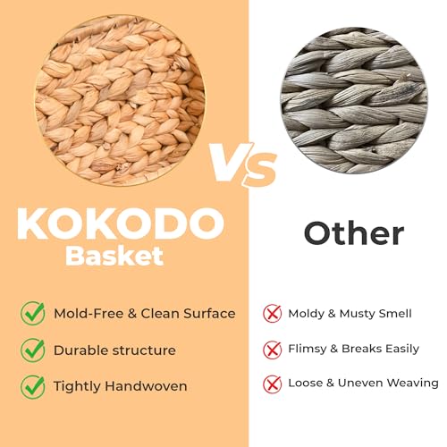KOKODO 16.5"Lx13"W Extra Large (Natural / Extra Large 16.5"Lx13"W)