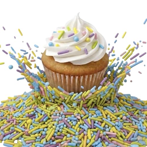 Pastel Rainbow Sprinkles (Pastel rainbow)