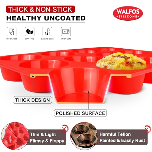 Muffin Pan Set (2 Pcs: 12 Cups, Regular)
