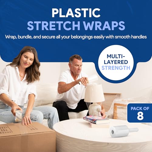 5" 80 Gauge Plastic Stretch Film