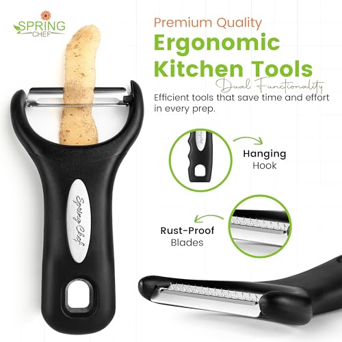 3pcs Vegetable Peelers for Kitchen (3 Count)