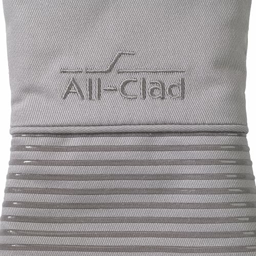 Silicone Oven Mitts (Titanium / 2 Pack)
