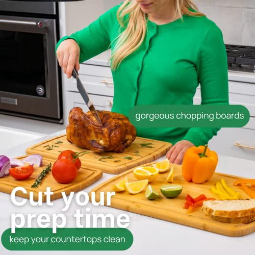 Luxury Wood Cutting Board 3 (Single-Tone)