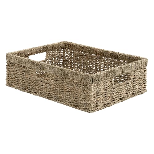 Pantry Baskets (Natural (Seagrass) / 15¼"L x 11¾"W x 4¾"H)