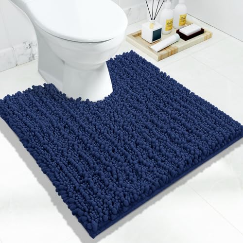 Toilet Rug U Shaped Washable 24x24 Inch