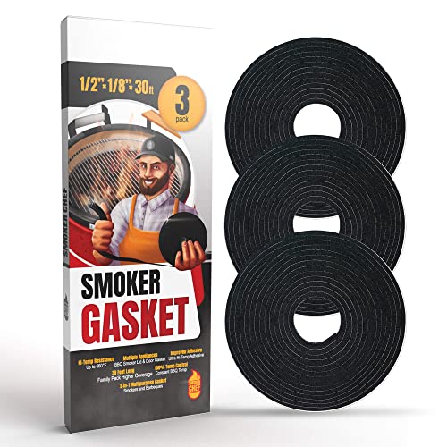 XXL 30 FT Grill Gasket for Smokers (3 Count)