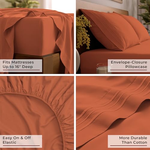 Iconic 3 Piece (1667 Poppy Orange / Twin)