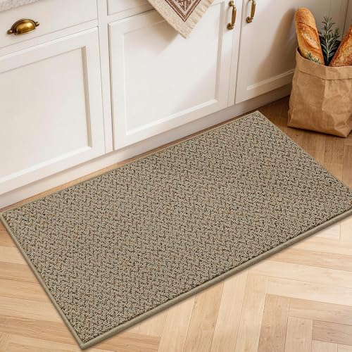Kitchen Rugs Non (Taupe / 17“x30”)