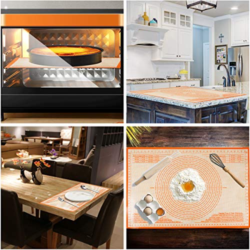 Silicone Pastry Mat 34X26 inch Baking mat Perfect for Dough