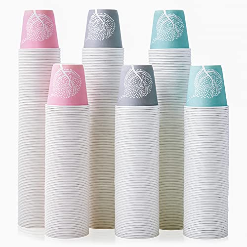 600 Pack 3 oz Paper Cups (600pack Colour mixture)